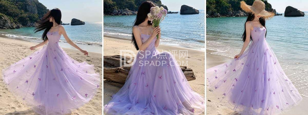 🌊001|海边欲望假期:26夏季显瘦度假战袍,吊带沙滩裙、蝴蝶网纱裙、清透泳装把海风都撩软了🌊-3-穿搭-SPA点评网 🌊001|海边欲望假期:26夏季显瘦度假战袍,吊带沙滩裙、蝴蝶网纱裙、清透泳装把海风都撩软了🌊-3-穿搭-SPA点评网