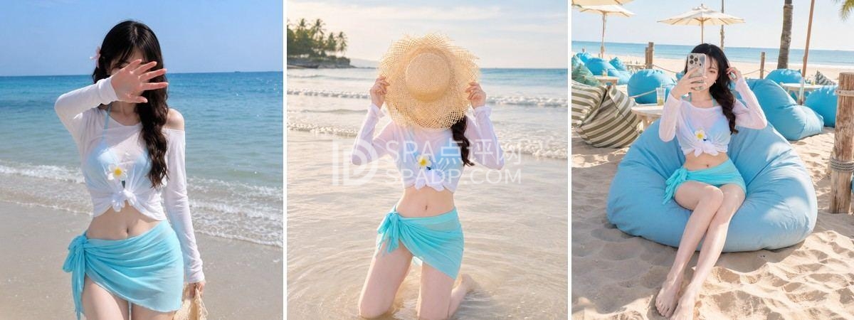 🌊001|海边欲望假期:26夏季显瘦度假战袍,吊带沙滩裙、蝴蝶网纱裙、清透泳装把海风都撩软了🌊-4-穿搭-SPA点评网 🌊001|海边欲望假期:26夏季显瘦度假战袍,吊带沙滩裙、蝴蝶网纱裙、清透泳装把海风都撩软了🌊-4-穿搭-SPA点评网