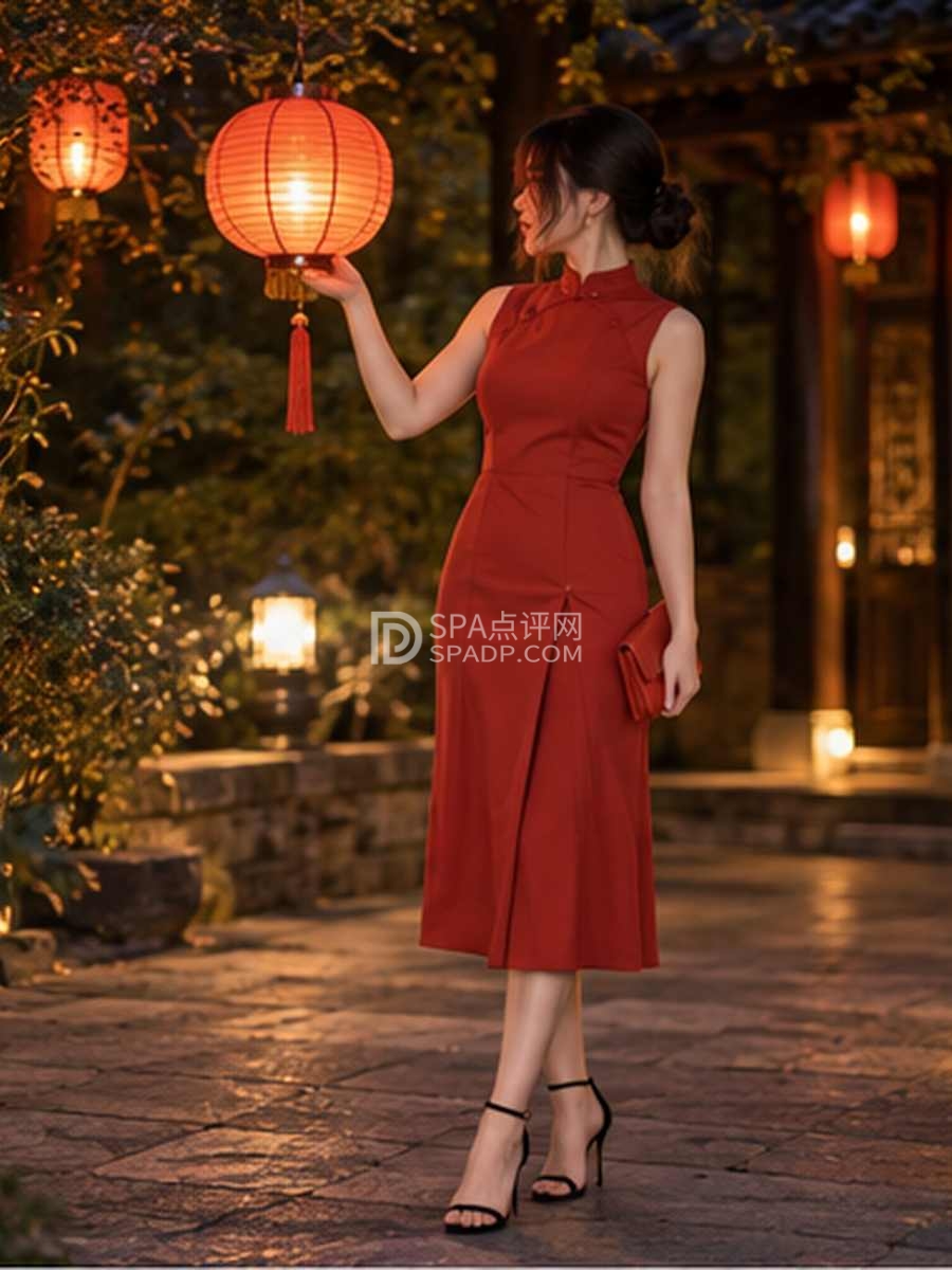 💘七夕夜的心机衣橱:深色、红色与露背线条,把心动写在每一步💘-11-穿搭-SPA点评网 💘七夕夜的心机衣橱:深色、红色与露背线条,把心动写在每一步💘-11-穿搭-SPA点评网