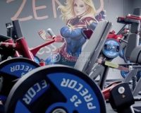 肌器猫健身铁馆