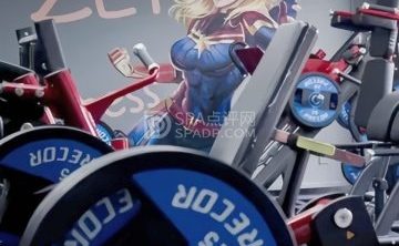 肌器猫健身铁馆