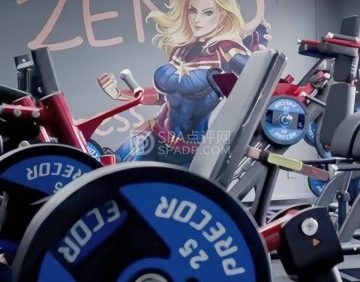 肌器猫健身铁馆