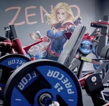 肌器猫健身铁馆