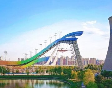 首钢大跳台顽酷心跳塔