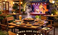京南别苑地摊烤肉铁锅炖音乐餐厅